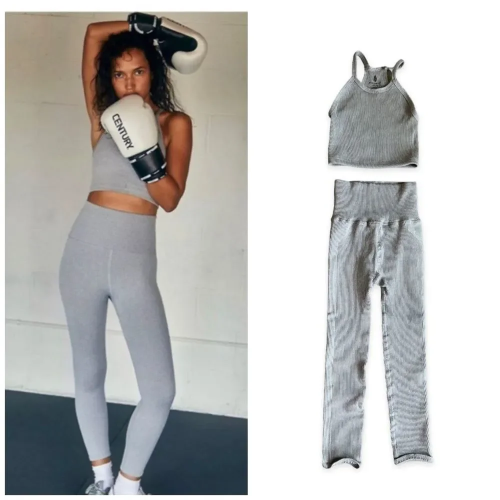 NEW Free People Movement Happiness Runs Leggings & Crop Top